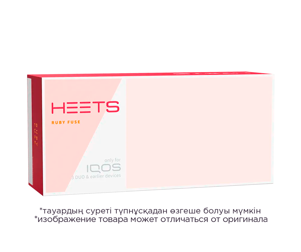HEETS Ruby Fuse, 1 carton (10 packs, 20 Heatsticks)